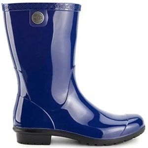 UGG blue rain boots
